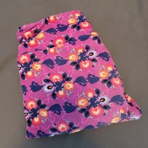 Lularoe one size floral leggings
